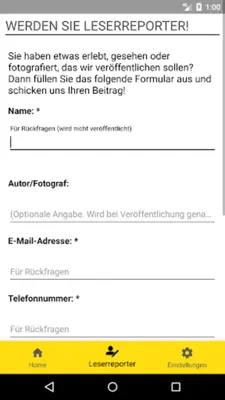 BGLand24.de android App screenshot 1